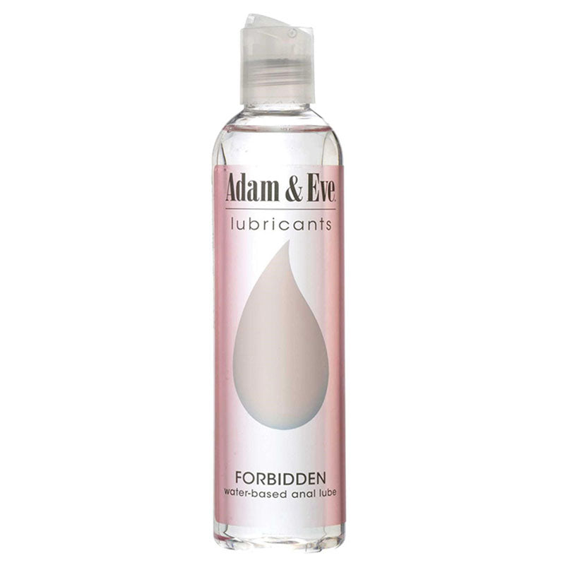 Adam & Eve Forbidden - Water Based Anal Lubricant - 237 ml (8 oz) Bottle - 063X 0080