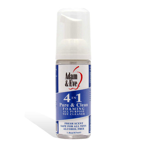 Adam & Eve PURE & CLEAN - Foaming Toy Cleaner - 47 ml Bottle - 064F 0084