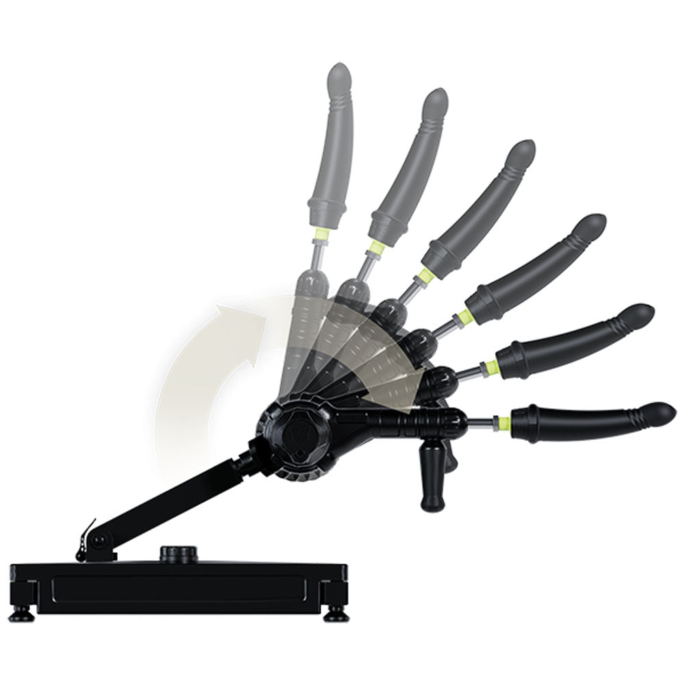 Fort Troff - Gunner System - 3-In-1 Modular Sex Machine - 1100-00-BX