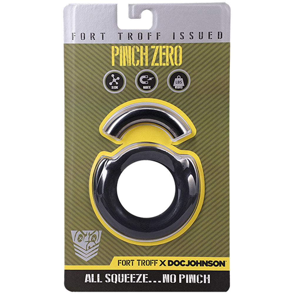 Fort Troff - Pinch Zero Ring - Black Cock Ring - 1102-21-CD