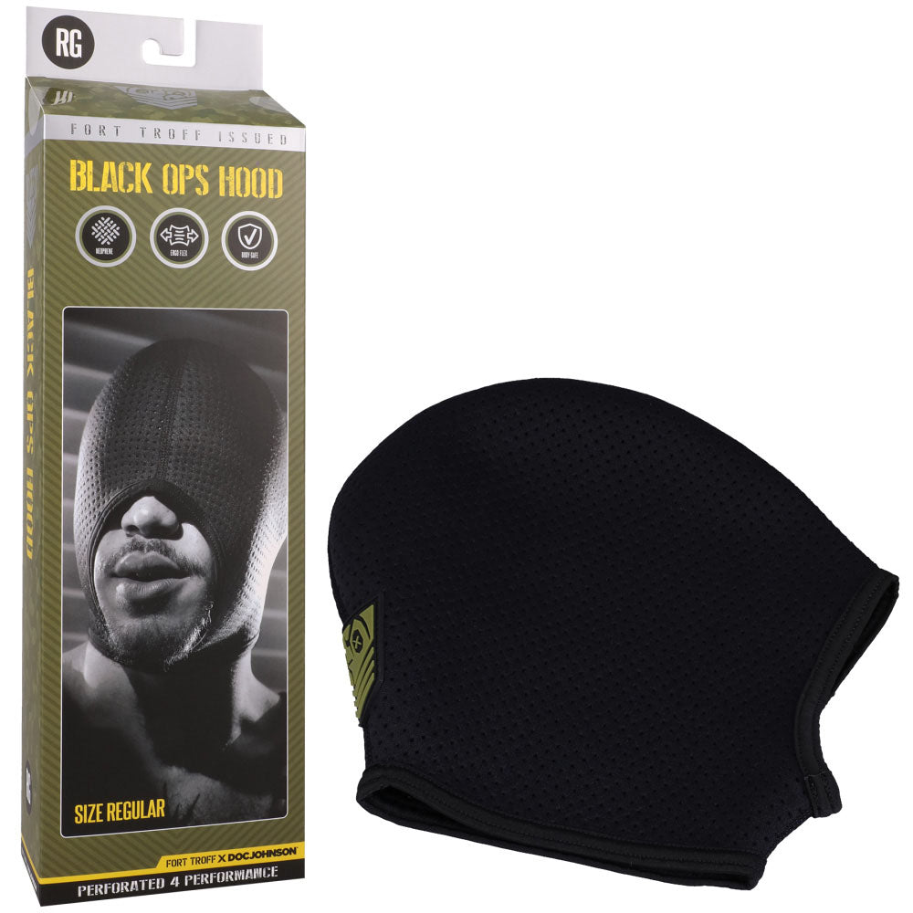 Fort Troff Black Ops Hood Regular - Black Hood - 1103-34-BX