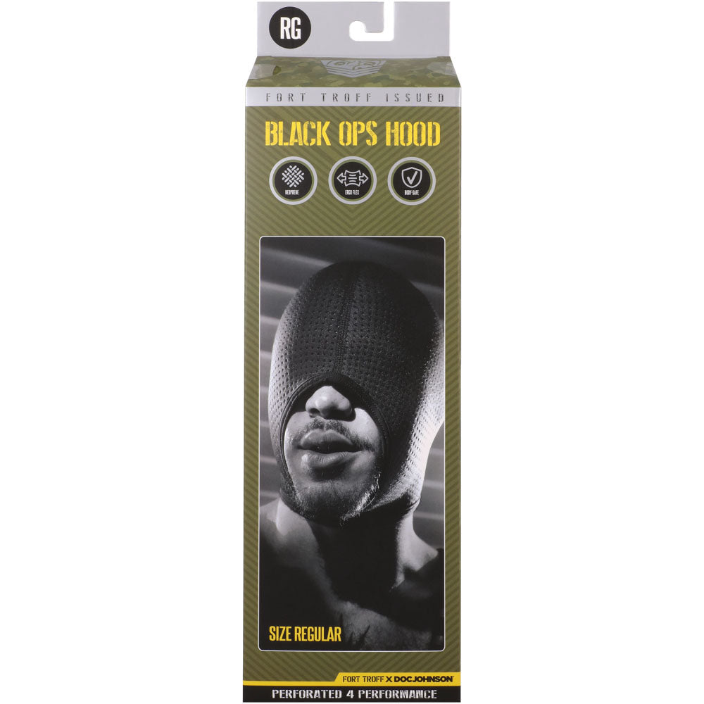 Fort Troff Black Ops Hood Regular - Black Hood - 1103-34-BX