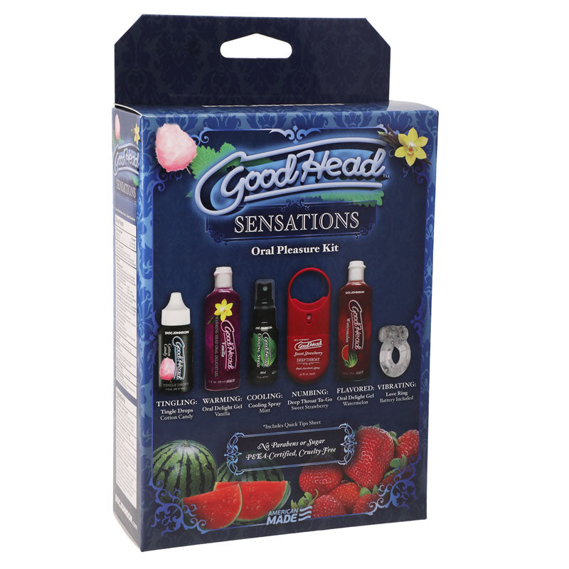 GoodHead Sensations Kit - 6 Piece Lotion Set - 1360-76-BX