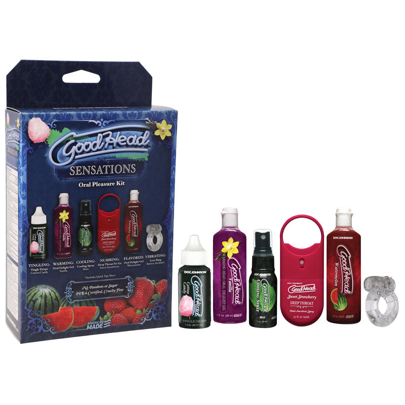 GoodHead Sensations Kit - 6 Piece Lotion Set - 1360-76-BX