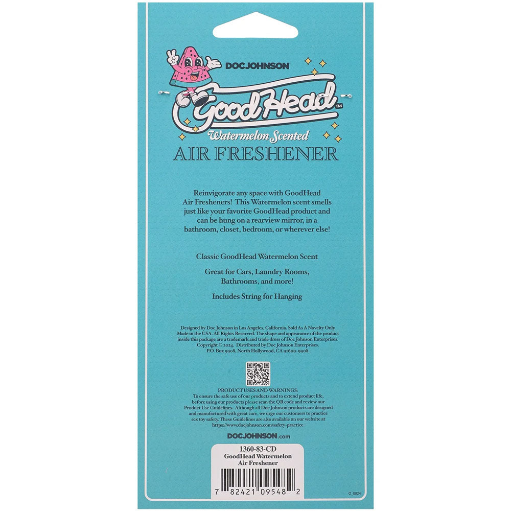 GoodHead Air Freshener - Watermelon - Watermelon Scented Air Freshener - 1360-83-CD