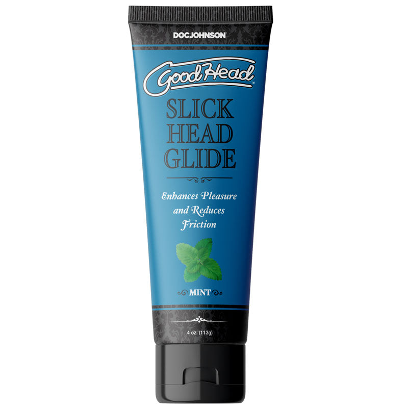GoodHead Slick Head Glide - Mint - Mint Flavoured Lubricant - 120 ml Tube - 1361-07-BX