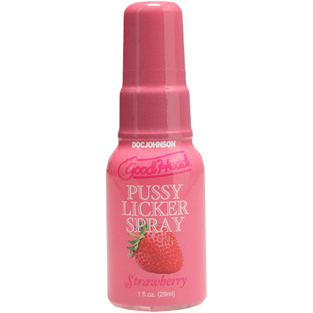 GoodHead Pussy Licker Spray - Strawberry - Strawberry Flavoured Spray - 29 ml Bottle - 1364-25-CD