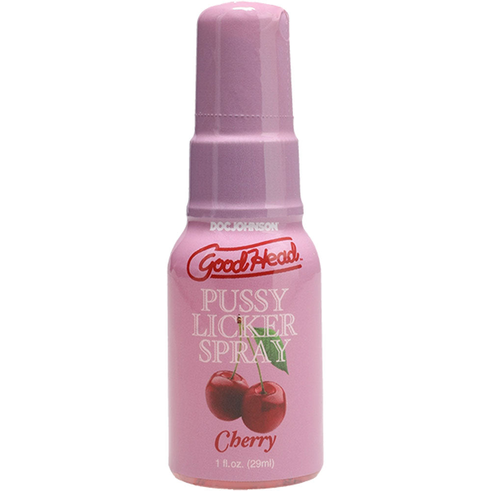 GoodHead Pussy Licker Spray - Cherry - Cherry Flavoured Spray - 29 ml Bottle - 1364-27-CD