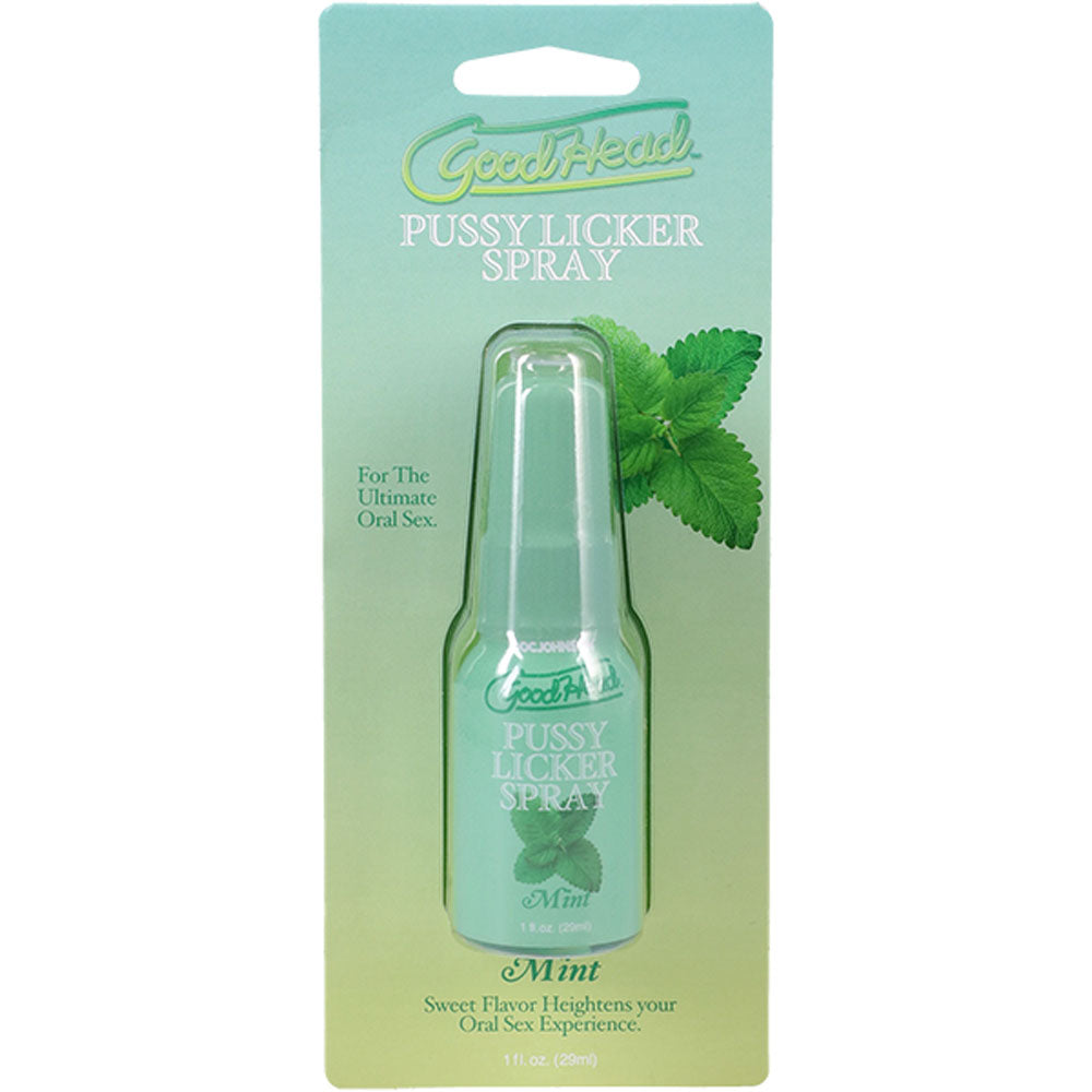 GoodHead Pussy Licker Spray - Mint - Mint Flavoured Spray - 29 ml Bottle - 1364-28-CD
