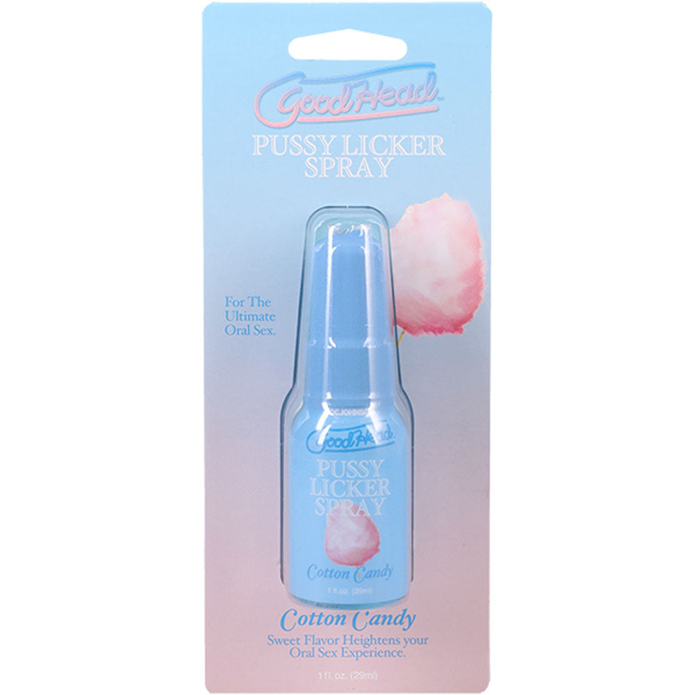 GoodHead Pussy Licker Spray - Cotton Candy - Cotton Candy Flavoured Spray - 29 ml Bottle - 1364-29-CD