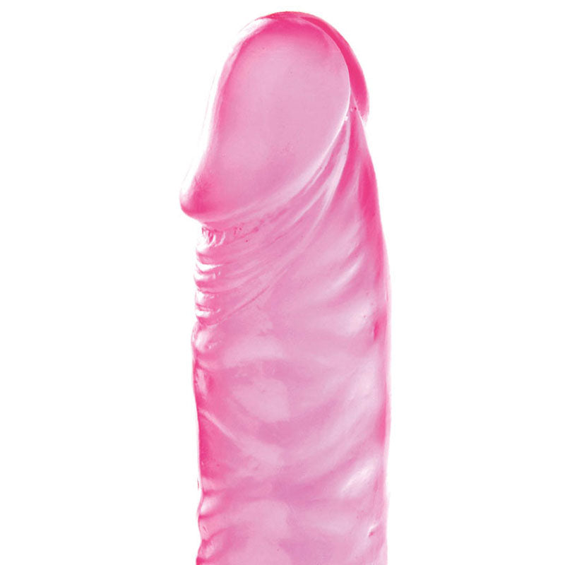 Adam & Eve Pink Jelly Slim Dildo - Pink 14.5 cm (5'') Dong - 136M 6200