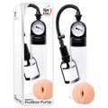 Adam & Eve Adam's Promax Pump - Clear Penis Pump with Masturbator Sleeve - 308H 0000