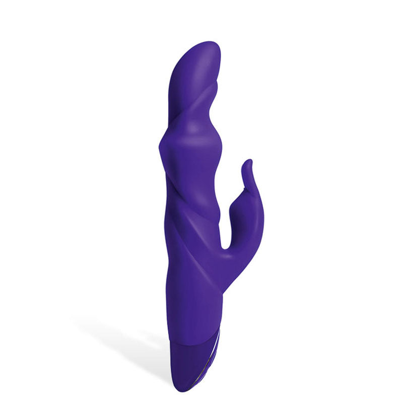 Adam & Eve THE THRUSTER - Purple 25.4 cm (10'') USB Rechargeable Thrusting Rabbit Vibrator - 399M 2900