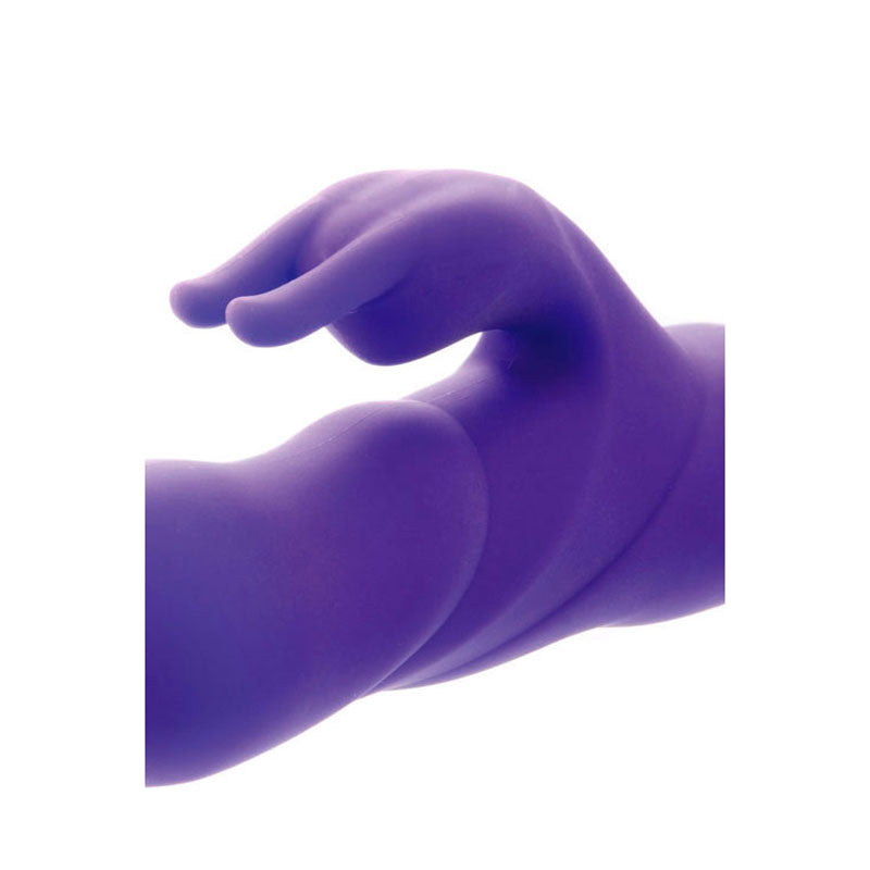 Adam & Eve THE THRUSTER - Purple 25.4 cm (10'') USB Rechargeable Thrusting Rabbit Vibrator - 399M 2900