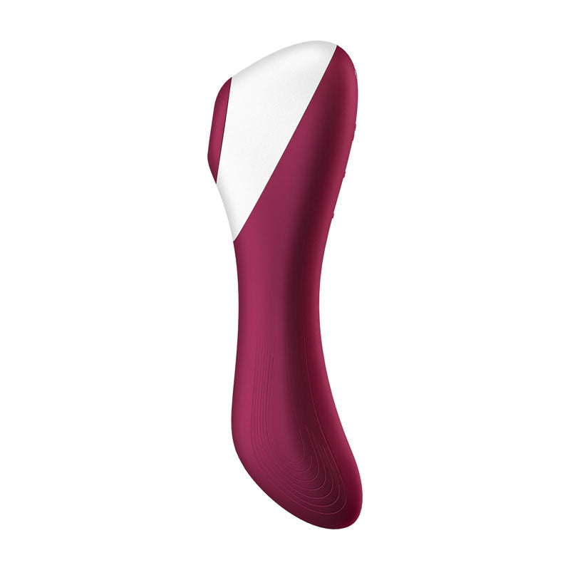 Satisfyer Dual Crush - Red Air Pulse Stimulator with Vibration - 4003061