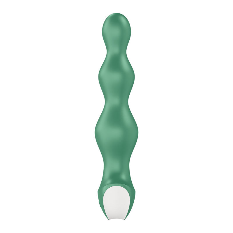 Satisfyer Lolli-Plug 2 - Green Vibrating Anal Beads - 4003252