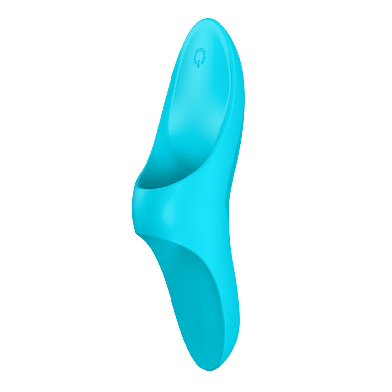 Satisfyer Teaser - Light Blue USB Rechargeable Finger Stimulator - 4004075