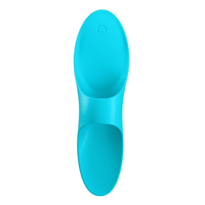 Satisfyer Teaser - Light Blue USB Rechargeable Finger Stimulator - 4004075