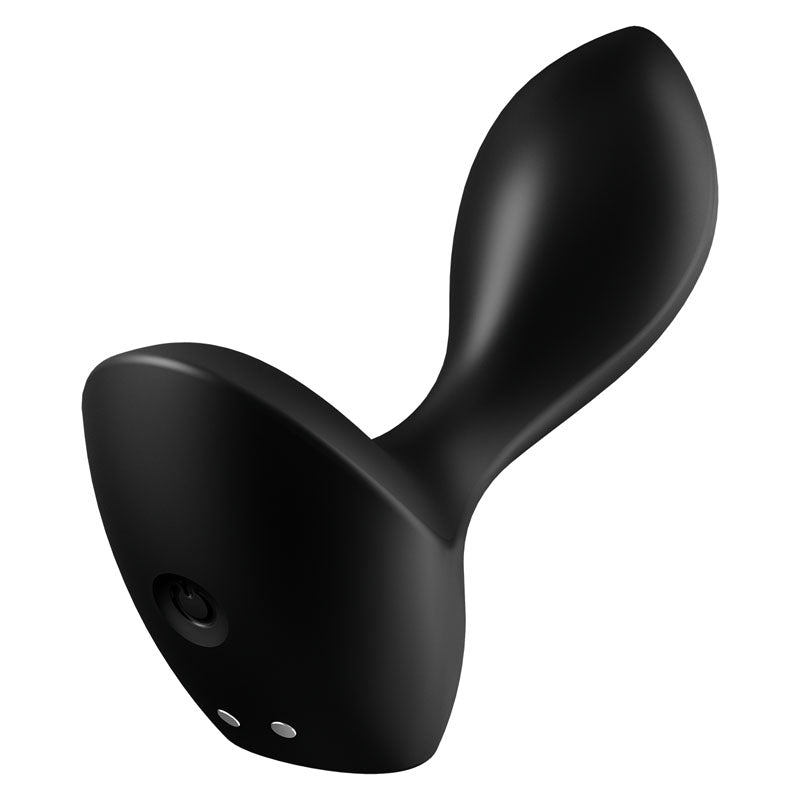 Satisfyer Backdoor Lover - Black USB Rechargeable Vibrating Butt Plug - 4004181