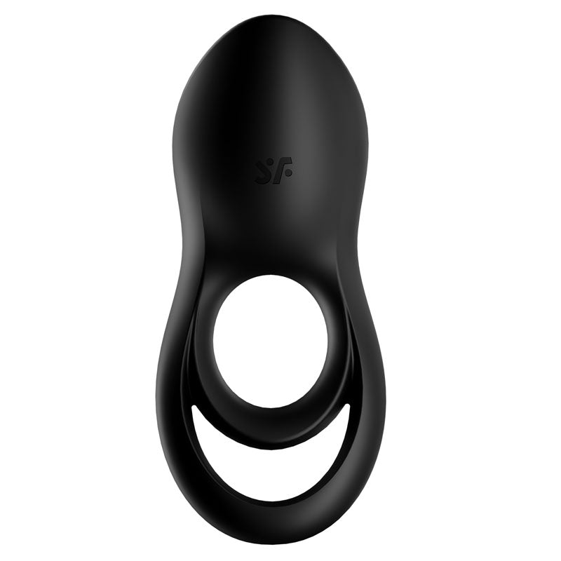 Satisfyer Legendary Duo - Black USB Rechargeable Cock & Balls Ring - 4009902