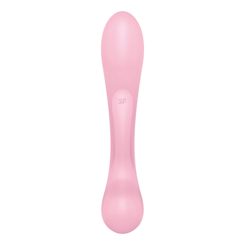 Satisfyer Triple Oh - Pink USB Rechargeable Rabbit Vibrator - 4018249