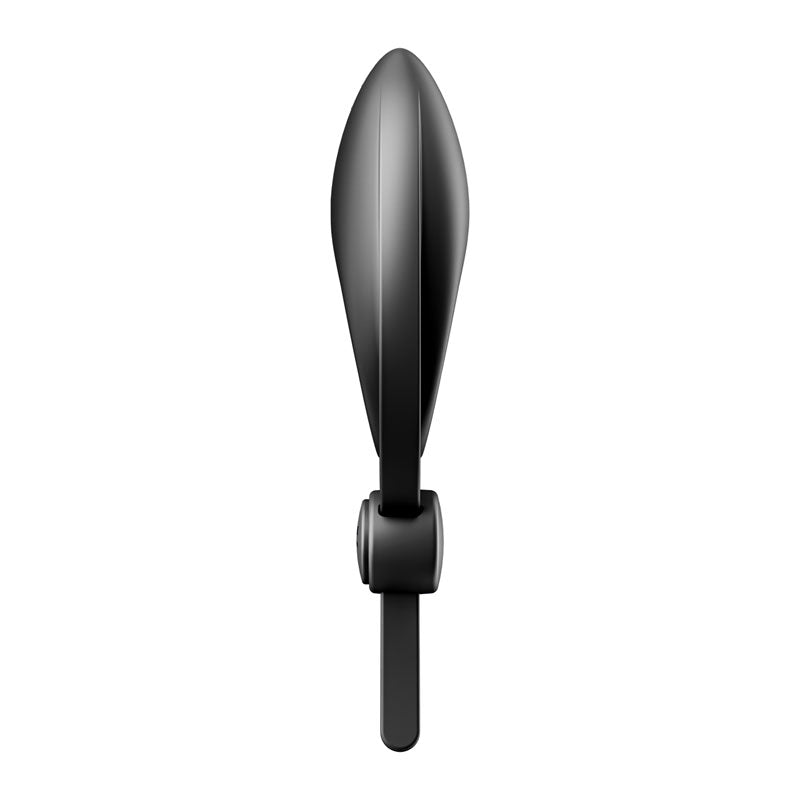 Satisfyer Sniper - Black - Black Vibrating Adjustable Lasso Cock Ring - 4018386