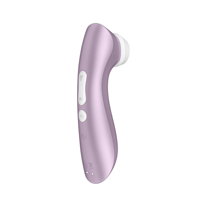 Satisfyer Pro 2+ Purple - Purple Touch-Free USB-Rechargeable Clitoral Stimulator with Vibration - 4031330