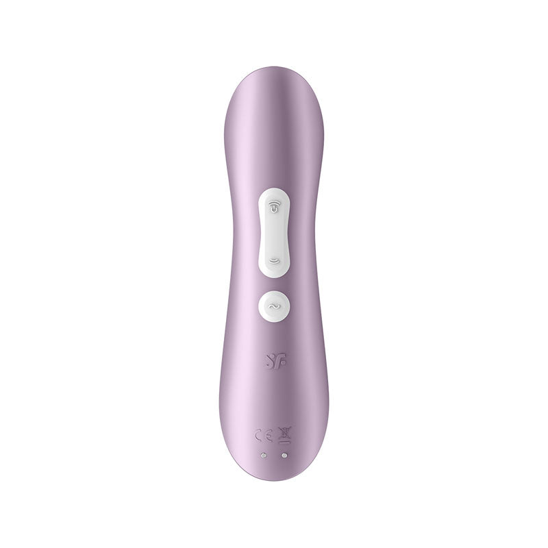 Satisfyer Pro 2+ Purple - Purple Touch-Free USB-Rechargeable Clitoral Stimulator with Vibration - 4031330