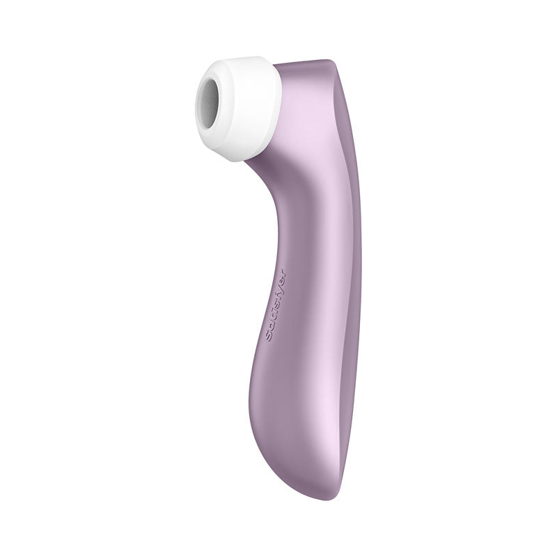 Satisfyer Pro 2+ Purple - Purple Touch-Free USB-Rechargeable Clitoral Stimulator with Vibration - 4031330