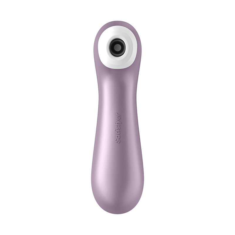 Satisfyer Pro 2+ Purple - Purple Touch-Free USB-Rechargeable Clitoral Stimulator with Vibration - 4031330