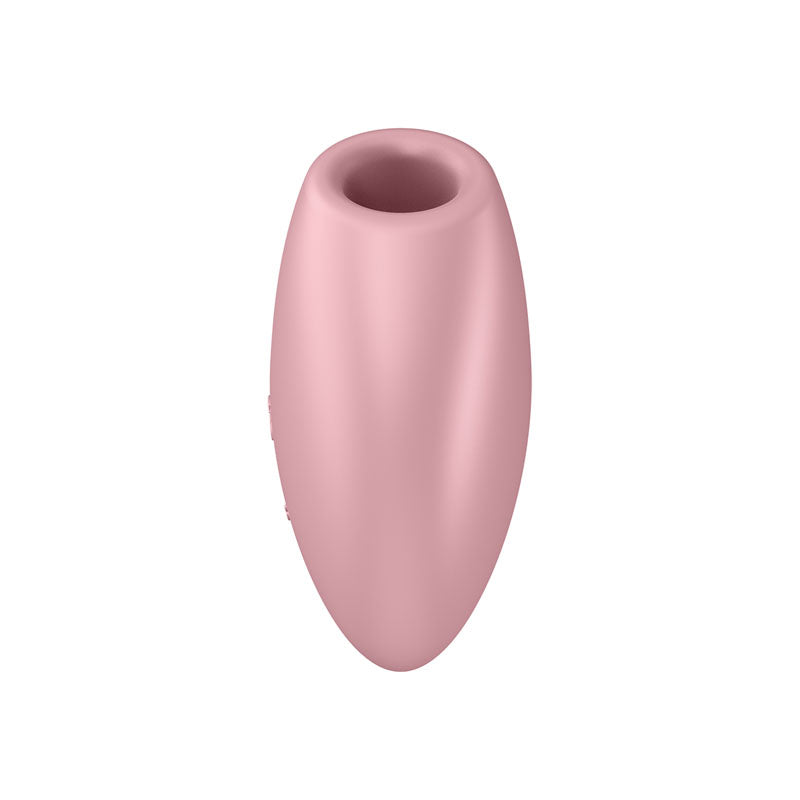Satisfyer Cutie Heart - Light Pink - Light Pink USB Rechargeable Air Pulsation Stimulator with Vibration - 4037264