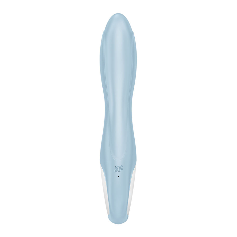 Satisfyer Air Pump Bunny 1 - Blue USB Rechargeable Inflatable Rabbit Vibrator - 4038568