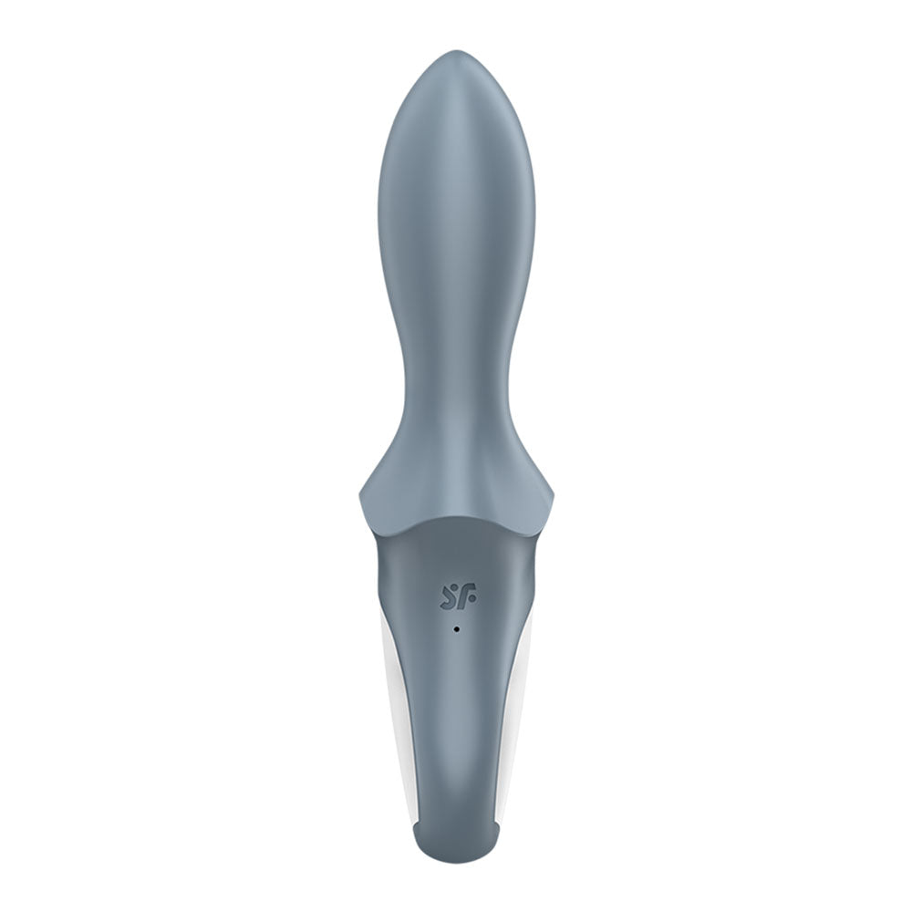 Satisfyer Air Pump Booty 1 - Grey USB Rechargeable Inflatable Anal Vibrator - 4038636