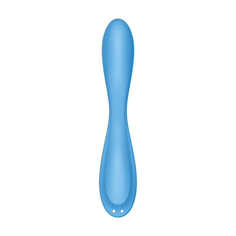 Satisfyer G-Spot Flex 4 - Blue USB Rechargeable Vibrator with App Control - 4038698
