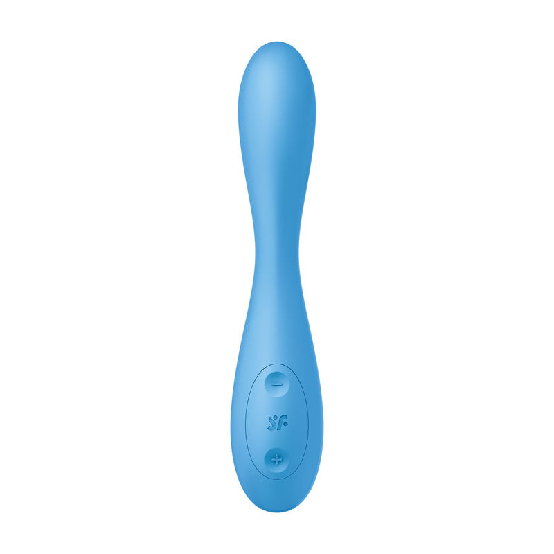 Satisfyer G-Spot Flex 4 - Blue USB Rechargeable Vibrator with App Control - 4038698