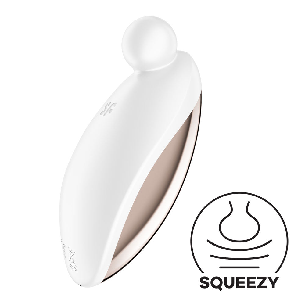 Satisfyer Spot On 2 - White USB Rechargeable Stimulator - 4044316