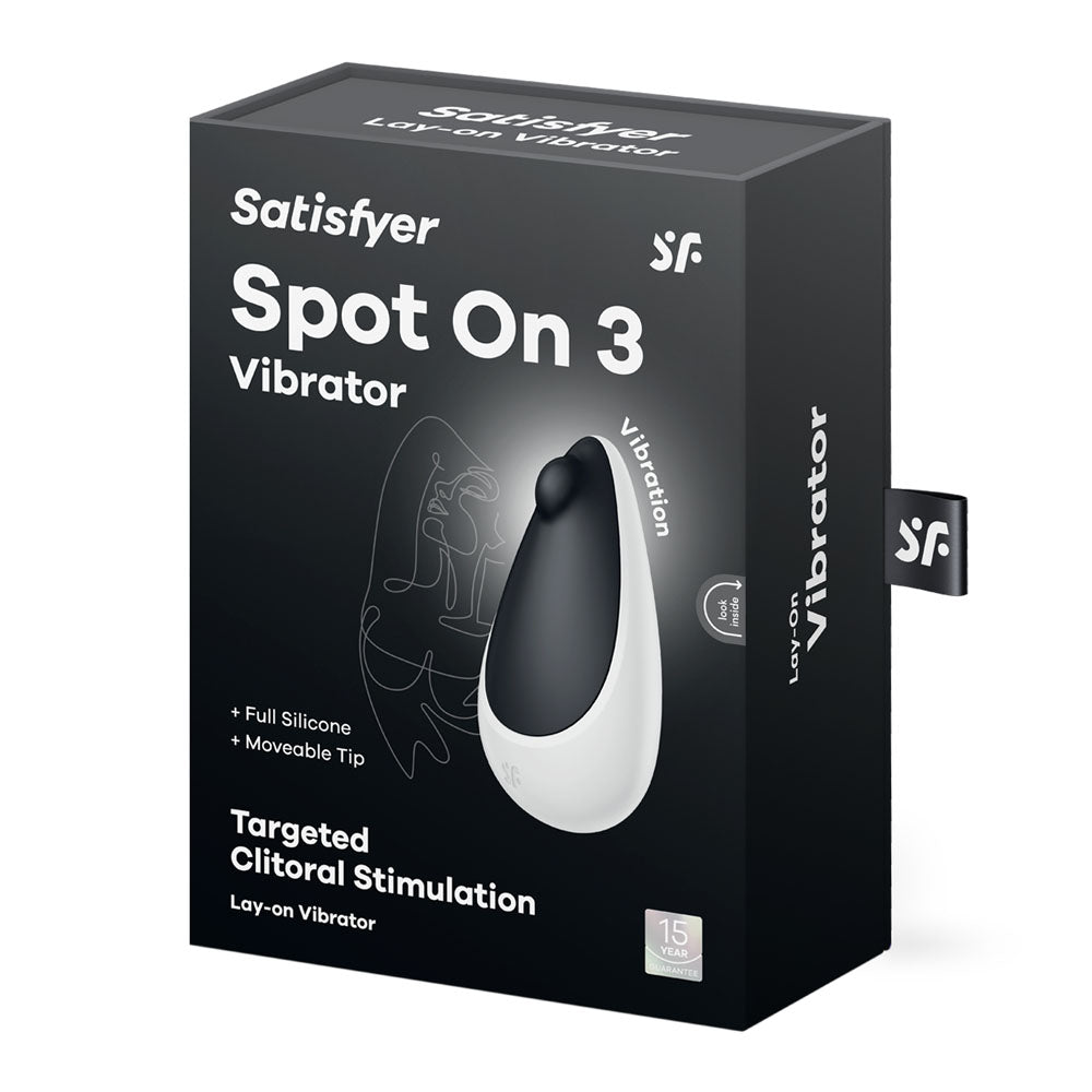 Satisfyer Spot On 3 - Black USB Rechargeable Stimulator - 4044323