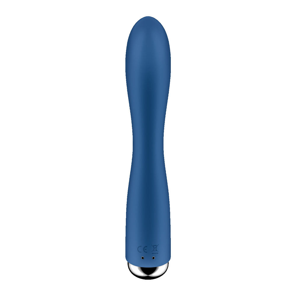 Satisfyer Spinning Rabbit 1 - Blue - Blue 20 cm USB Rechargeable Rotating Rabbit Vibrator - 4048734