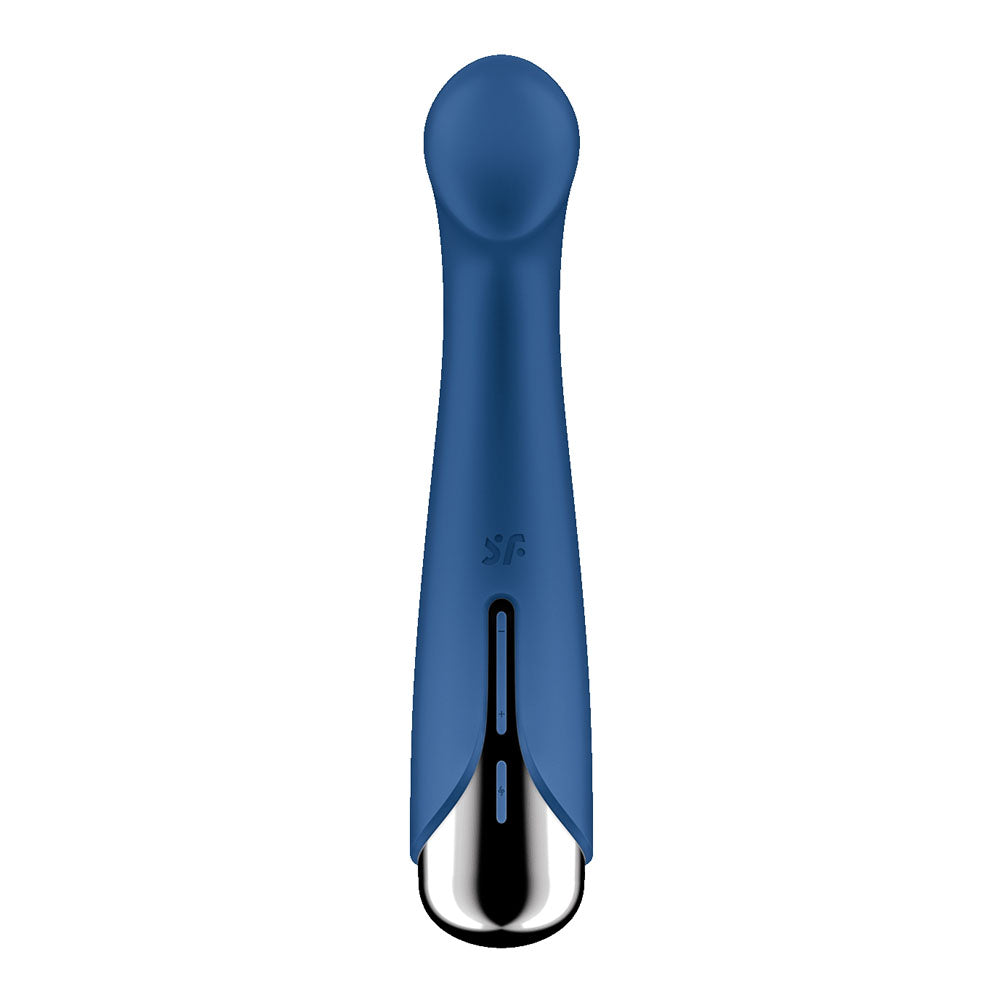 Satisfyer Spinning G-Spot 1 - Blue - Blue 16.5 cm USB Rechargeable Rotating Vibrator - 4048765