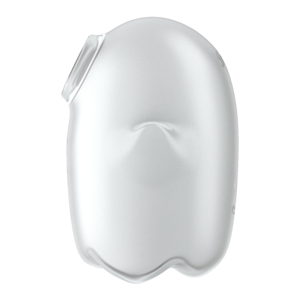 Satisfyer Glowing Ghost - White - Glow in Dark White USB Rechargeable Air Pulse Stimulator - 4060057