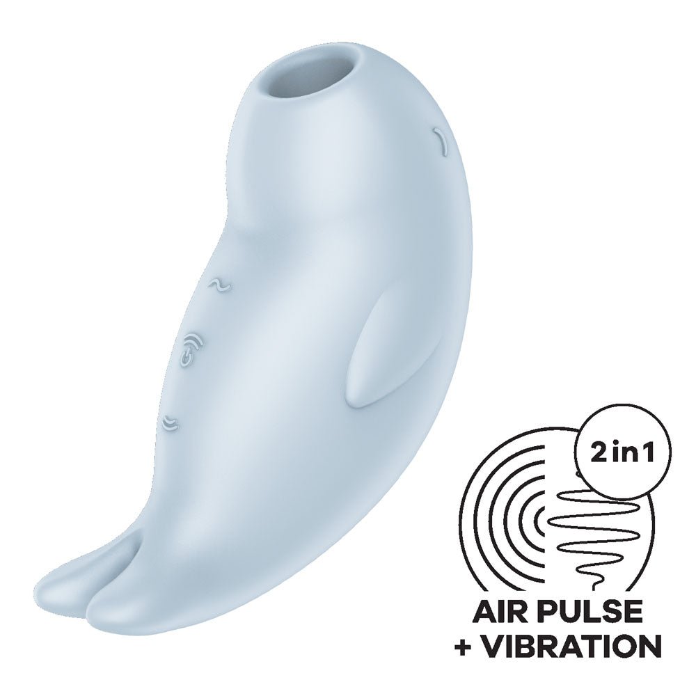 Satisfyer Seal You Soon - Baby Blue USB Rechargeable Air Pulse Stimulator - 4065847