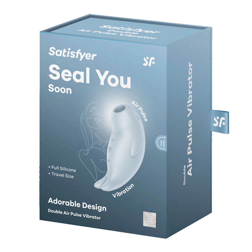 Satisfyer Seal You Soon - Baby Blue USB Rechargeable Air Pulse Stimulator - 4065847