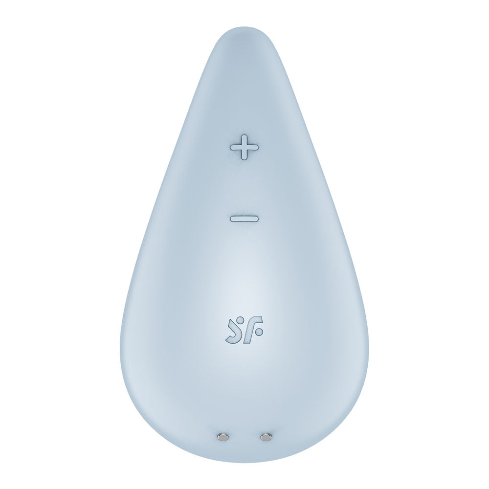 Satisfyer Dew Drop - Light Blue USB Rechargeable Stimulator - 4066936