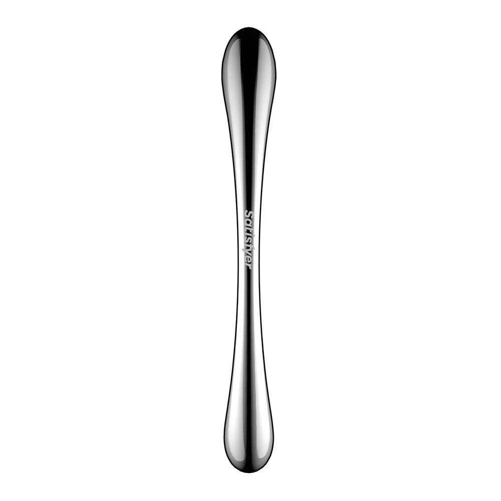 Satisfyer Cosmic Crest 1 - Chrome Steel 24 cm Dildo - 4066967