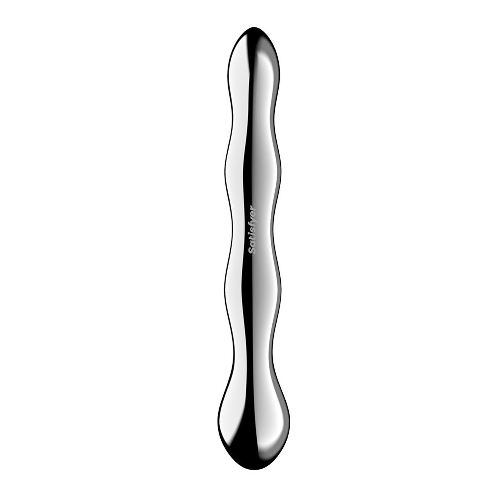 Satisfyer Cosmic Crest 2 - Chrome Steel 20.5 cm Dildo - 4066974