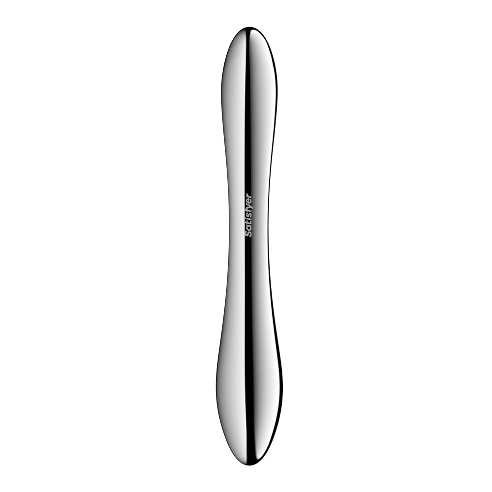 Satisfyer Pure Gravity 1 - Chrome Steel 22 cm Dildo - 4066981