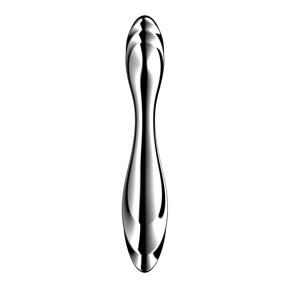 Satisfyer Pure Gravity 2 - Chrome Steel 21 cm Dildo - 4067001