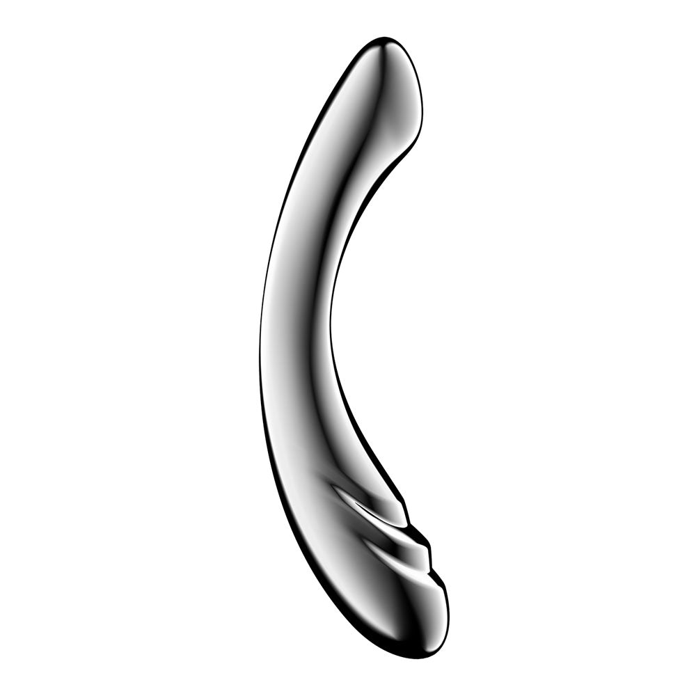 Satisfyer Pure Gravity 3 - Chrome Steel 21 cm Dildo - 4067018