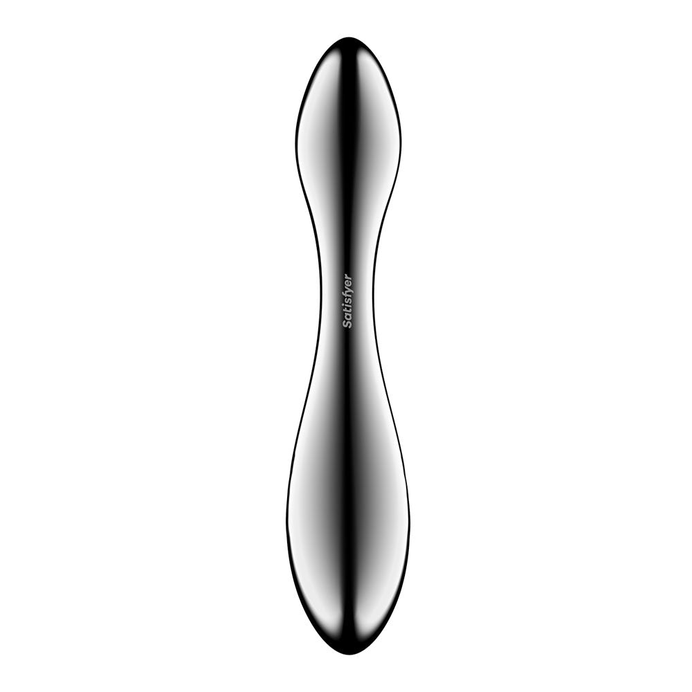 Satisfyer Pure Gravity 3 - Chrome Steel 21 cm Dildo - 4067018