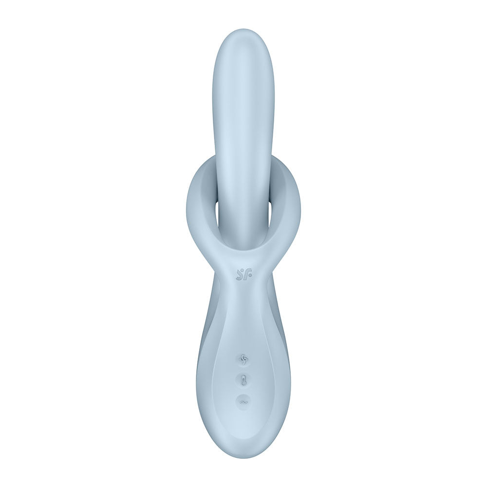 Satisfyer Heat Flex 4 - Blue - Blue USB Rechargeable Heating Vibrator - 4068220